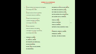 Himno a la caridad ♱ Camino Neocatecumenal [upl. by Reger461]