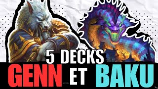 Les 5 MEILLEURS DECKS PAIR et IMPAIR ft GENN et BAKU [upl. by Yuille]