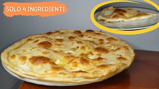 Focaccia di Recco senza lievito fatta in casa [upl. by Feinberg372]