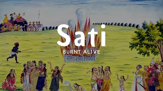 Sati Burnt AliveShort Documentary  National Discovery Channel [upl. by Anuat]