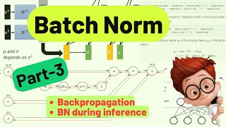 Batch Normalization  Part 3 Backpropagation amp Inference [upl. by Bacchus807]