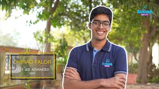 AIR 1  JEE Advanced 2020  Success Formula  Chirag Falor  Aakash BYJUS [upl. by Suzzy]