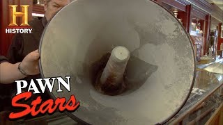 Pawn Stars Ebbets Field Bullhorn Speaker Season 4  History [upl. by Hagerman]