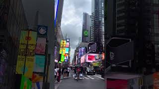 walking time square new york 1 [upl. by Archle]