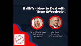 Bailiffs and How to Deal with Them Effectively [upl. by Ueik]