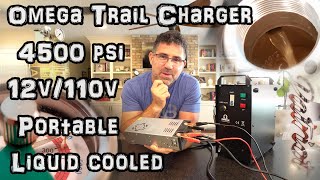 PCP Air Rifle Refilling REVIEW  FULL SETUP Guide   Omega Trail Charger  4500 psi Compressor [upl. by Eikciv41]