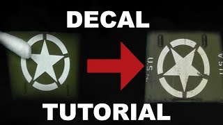 How to Apply Decals on Scale Models Tutorial [upl. by Seraphina]