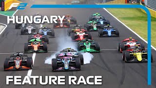 F2 Feature Race Highlights  2024 Hungarian Grand Prix [upl. by Renate]