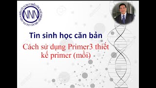 Cách sử dụng Primer3 thiết kế primer mồi PCR [upl. by Ahsenat]