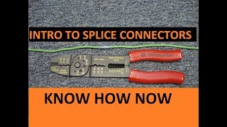 Splice Wires Together Crimp Butt Connectors [upl. by Kolosick]