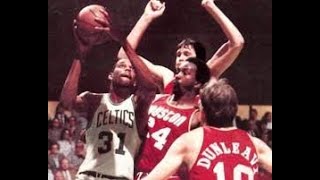 1981 NBA FINALS GAME 5 HOU  BOS [upl. by Wenoa]