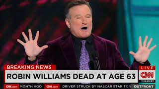 CNN Robin Williams Death Announcement [upl. by Sivia]