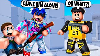 I Found NERD Getting BULLIED So I Got REVENGE Roblox Rivals [upl. by Attebasile]