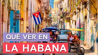 Qué ver en La Habana 🍹  10 Lugares imprescindibles [upl. by Nera]