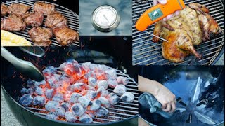 How to Use a Weber Kettle Grill Complete Guide [upl. by Grew91]