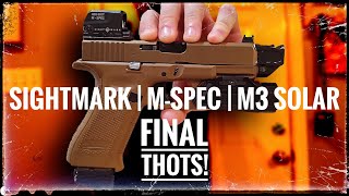 Budget Red Dot For Your Pistol  Final Thoughts on M3 Solar [upl. by Iblehs]