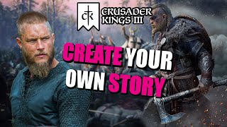 Crusader Kings 3  Tips On Creating Your Own Roleplay Story  Modding  Cheat Engine [upl. by Rillings483]