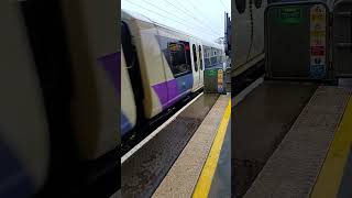 Elizabeth Line 345061 arriving at Stratford 191124 [upl. by Esilehc]