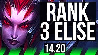 ELISE vs NIDALEE JGL  1006 Rank 3 Elise Legendary Rank 26  VN Master  1420 [upl. by Judsen]