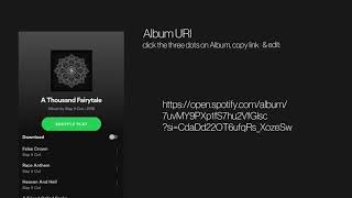 How to Find Spotify URI with mobile App cara mendapatkan Spotify Code via aplikasi [upl. by Aiseneg]