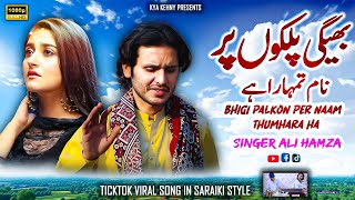 Bhigi Palkon Per Naam Thumhara Ha  Sad Song  Singer Ali Hamza  Kya Kehny [upl. by Werdma]