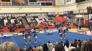 GrahamKapowsin High School Eagles  WIAA Cheerleading State Championships 2024 [upl. by Niobe]