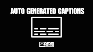 How To Edit Auto Generated Captions On CapCut [upl. by Jutta]