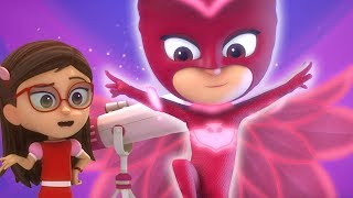 パジャマスク PJ MASKS  アウレットと 面白い瞬間  ビデオクリップ  子供向けアニメ [upl. by Esahc426]