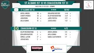 St Albans 1st XI v Craigieburn 1st XI [upl. by Mcconaghy370]