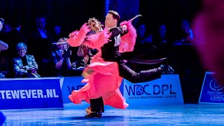 DYNAMIC WALTZ  Dance by Michał Le amp Sandra Jabłońska at the WDC World Championships 2022 Assen [upl. by Toddie]