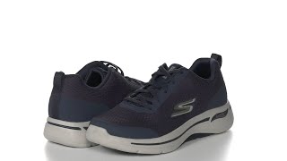 SKECHERS Performance Go Walk Arch Fit  Idyllic SKU 9462084 [upl. by Neelhtak295]