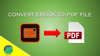 Tutorial Convert eBook File epub to PDF File pdf In Easy Way [upl. by Cami]