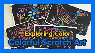 quotExploring Color Scratch Artquot by ABCmousecom [upl. by Yenwat]