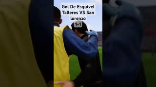 Gol de Esquivel Modo Carrera DT Talleres VS San Lorenzo 11 LPF Temporada 1 fifa modocarrera fc25 [upl. by Fatimah]