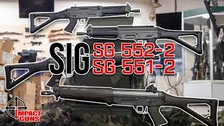 Sig SG 5522 Commando amp 5512 Machine Guns [upl. by Kowatch]