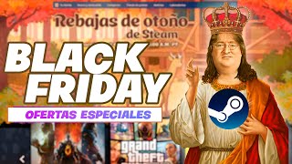 LAS MEJORES REBAJAS de STEAM de OTOÑO  BLACK FRIDAY [upl. by Grizelda]