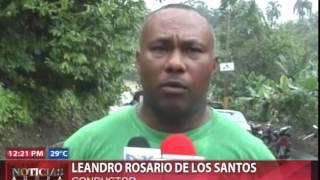 Peralvillo y Yamasá Monte Plata incomunicados por las lluvias [upl. by Aleron]