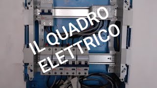 Quadro elettrico nuovo impianto casa [upl. by Herrmann]