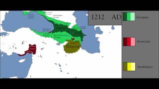 The History of the South Caucasus  Every Year [upl. by Nyre]