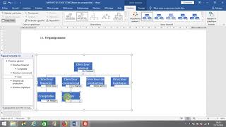 Créer un organigramme sur Word [upl. by Alyahsat586]