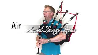 Auld Lang Syne  Duncan MacRae bagpipes SL10 [upl. by Anstice]