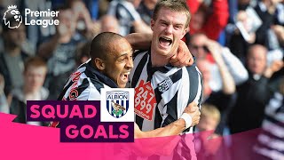 WONDERFUL West Bromwich Albion Goals  Brunt Amalfitano Chadli  Squad Goals [upl. by Matilde594]