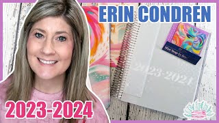 Erin Condren 20232024 Horizontal LifePlanner Review and Walkthrough [upl. by Osi]