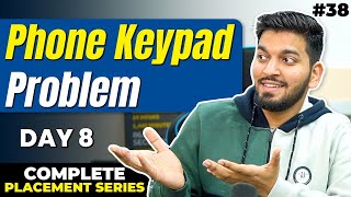 Lecture38 Phone Keypad Problem Recursion  C Placement Course [upl. by Attener]