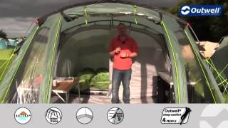 Outwell Birdland 5 Tent 2013  CampingWorldcouk [upl. by Neeloc]