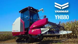 Colheitadeira Yanmar YH880  Olim Agro [upl. by Adnahcir116]