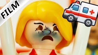 Playmobil Film Deutsch NASE GEBROCHEN MAMA WIEDER IM KRANKENHAUS WEGEN JULIAN Familie Vogel [upl. by Yc394]