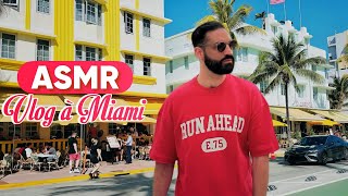 ASMR VLOG  HELLO MIAMI 🌴🇺🇸 voix off Tascam [upl. by Yssim215]