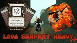 MAX LEVEL  PVP  ENCHANTS  LAVA SERPENT HEAVY PROGRESSION PART 2  Deepwoken [upl. by Gorlicki]