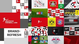 Bundesliga amp Bundesliga 2 Brand Refresh 202122 [upl. by Ellimahs997]